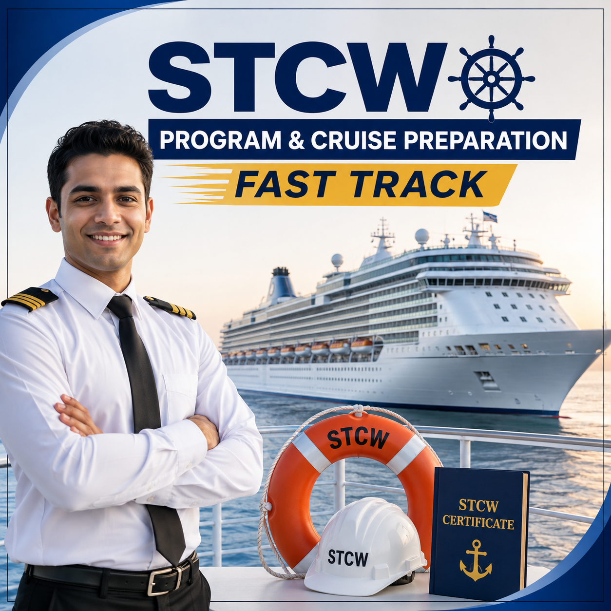 STCW Program & Cruise Preparation - Fast Track - 45 Days